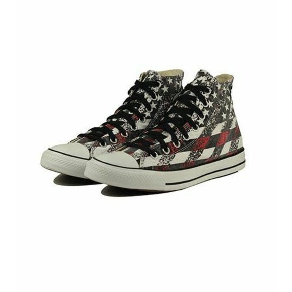 CONVERSE Chuck Taylor CT HI All Star Unisex 147063F Stars Stripes Mens 4 Women 6 - Picture 3 of 11